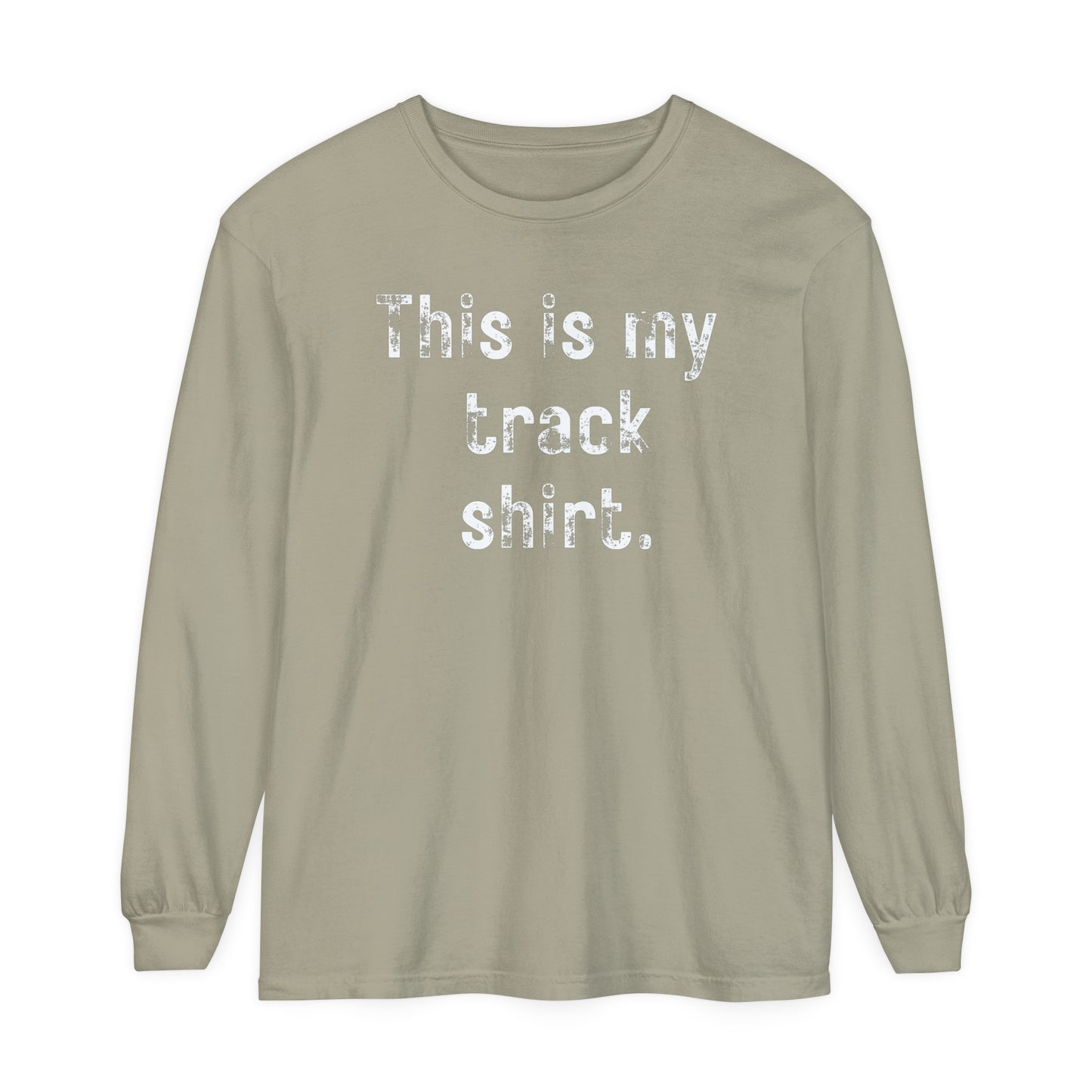 This is my track shirt