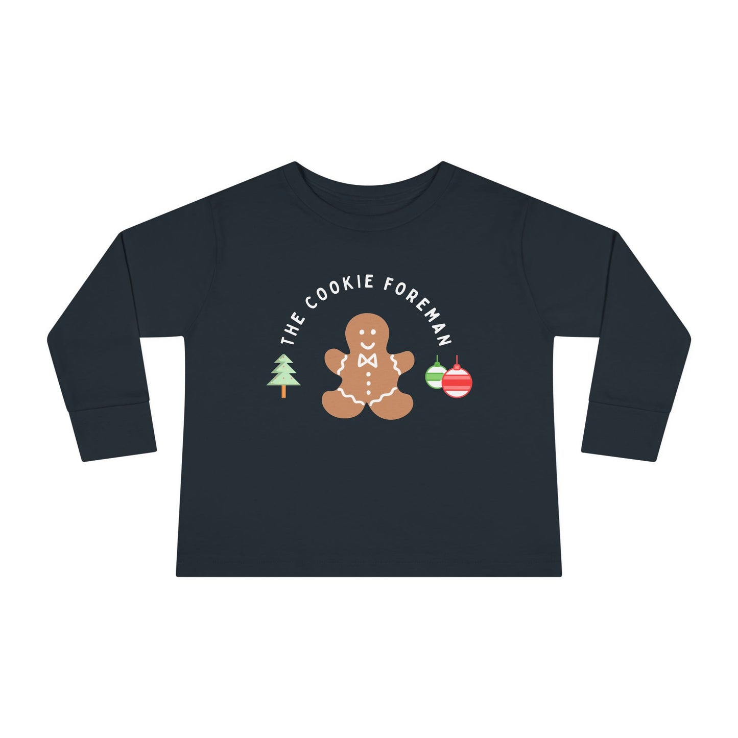 Cookie Foreman Toddler Long Sleeve Tee