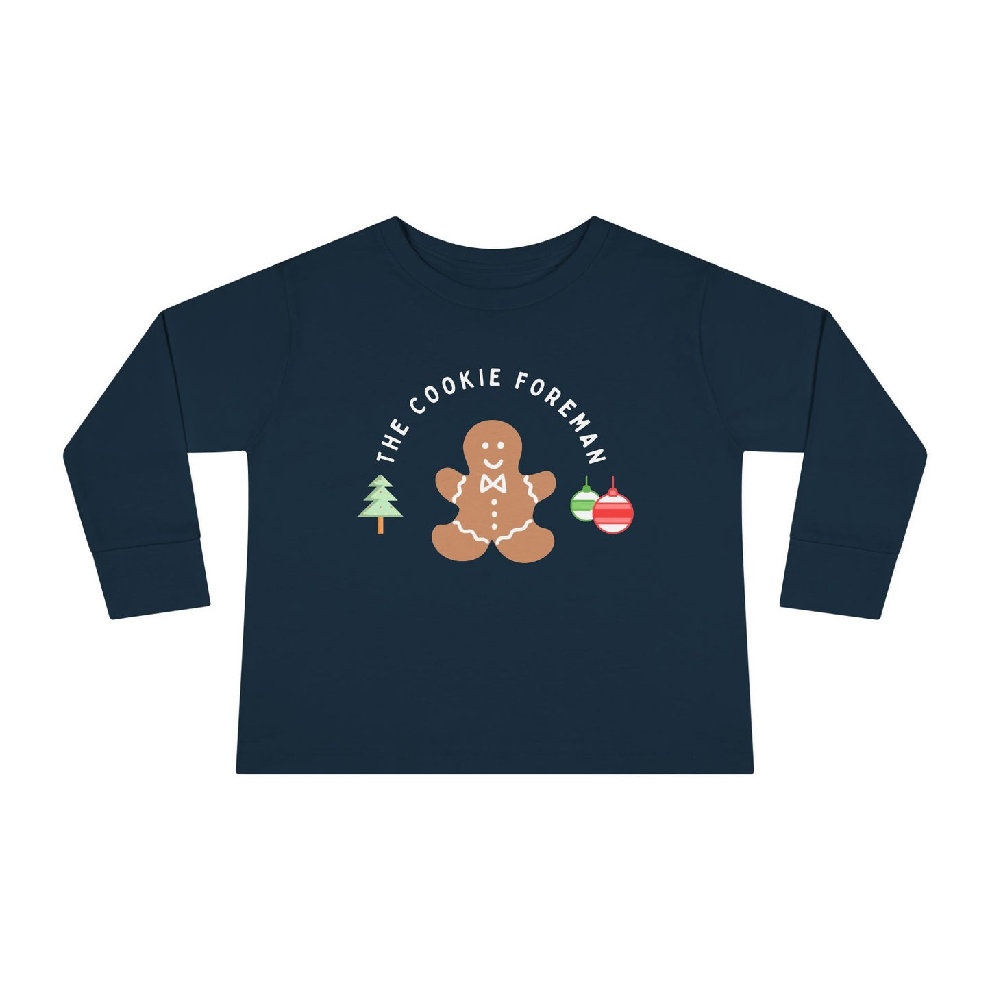 Cookie Foreman Toddler Long Sleeve Tee