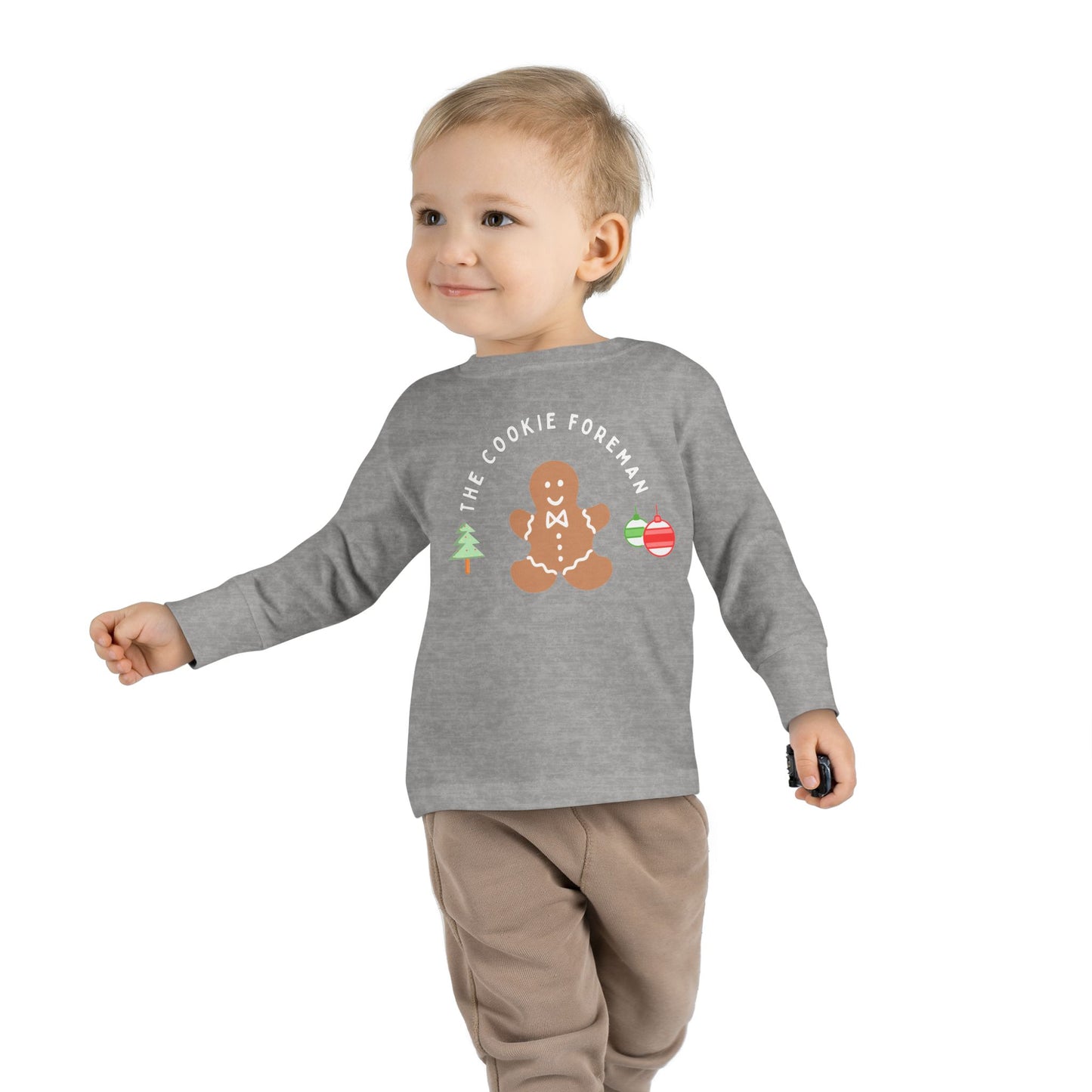 Cookie Foreman Toddler Long Sleeve Tee